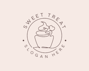 Cupcake Treats Dessert logo design