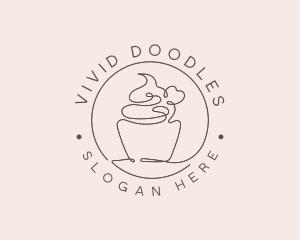 Cupcake Treats Dessert logo design