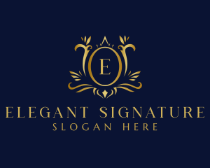 Gold Ornament Boutique logo design