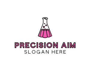 Jelly Science Lab Experiment logo design