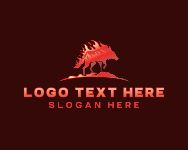 Lava logo example 3