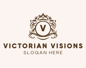 Victorian Imperial Crown logo design