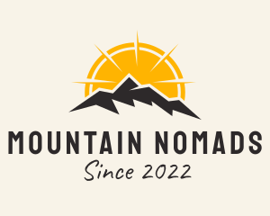 Sunset Mountain Outdoor  logo design