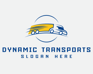 Truck Shipping Business logo design