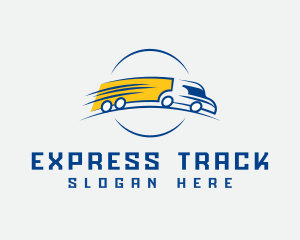 Truck Shipping Business logo design