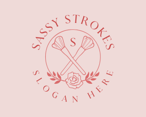 Elegant Beauty Makeup Brushes logo