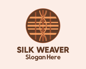 Handicraft Weaving Pattern logo design