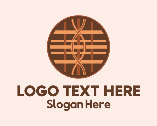 Weaving logo example 4