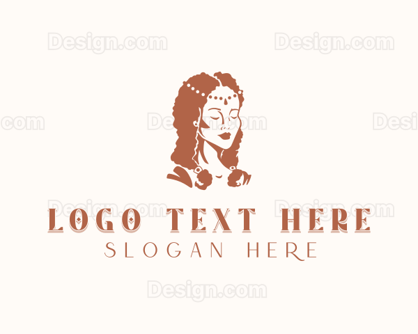 Beauty Salon Hair Styling Logo