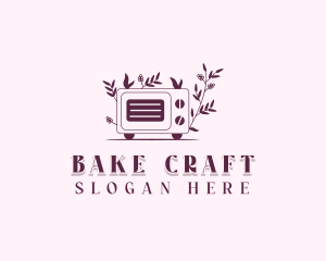 Microwave Oven Baking logo design