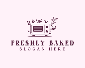 Microwave Oven Baking logo design