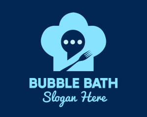 Chat Bubble Toque logo design