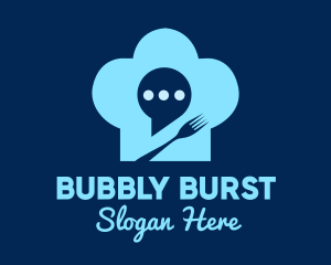 Chat Bubble Toque logo design