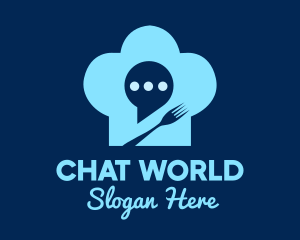 Chat Bubble Toque logo design