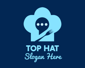 Chat Bubble Toque logo design