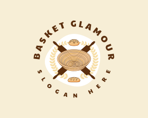 Baking Culinary Bread logo design