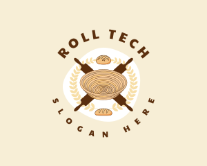 Baking Culinary Bread logo design