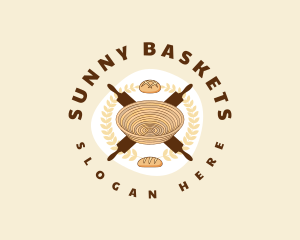 Baking Culinary Bread logo design