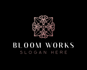 Floral Elegant Luxury logo design