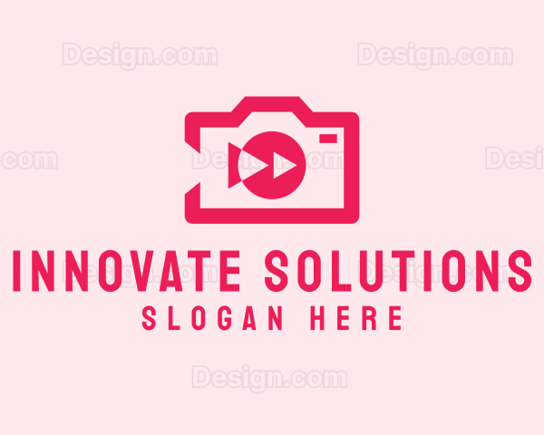 Simple Video Camera Logo