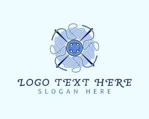 Needle Thread Button logo