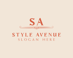 Salon Hairdresser Styling logo design