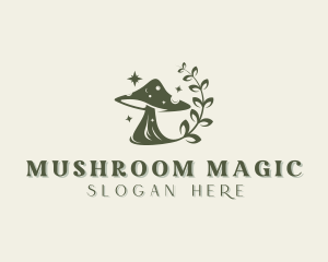 Natural Leaf Mushroom logo