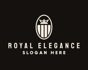 Crown Stripe Crest logo