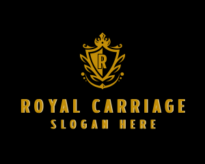 Royal Crown Shield logo design