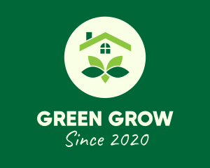 Green Home Subdivision logo design