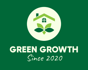 Green Home Subdivision logo design