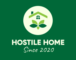 Green Home Subdivision logo design