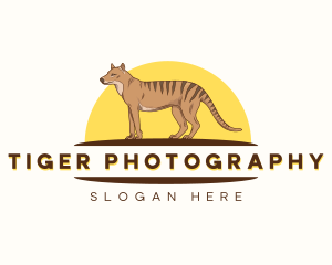 Tasmanian Tiger Wolf logo