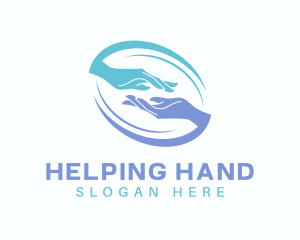 Hand Charity Foundation logo design