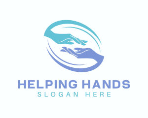 Hand Charity Foundation logo design