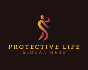 Human Life Coach logo design