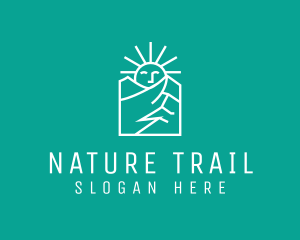 Sunshine Mountain Nature logo design