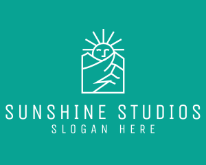 Sunshine Mountain Nature logo design