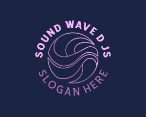 Modern Startup Wave logo design