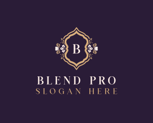 Premium Floral Boutique logo design