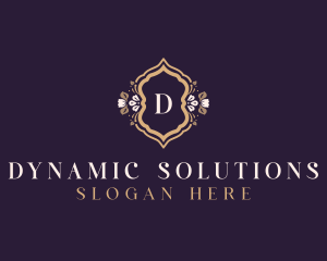 Premium Floral Boutique logo design