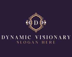 Premium Floral Boutique logo design