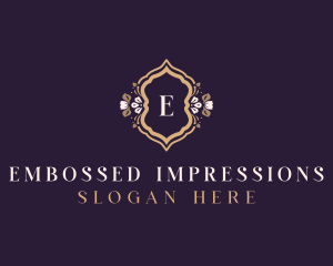 Premium Floral Boutique logo design