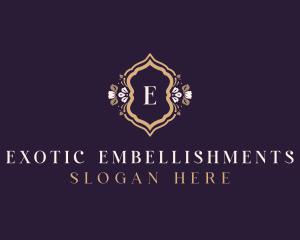 Premium Floral Boutique logo design