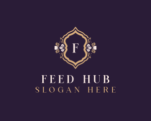 Premium Floral Boutique logo design