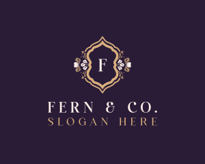 Premium Floral Boutique logo design