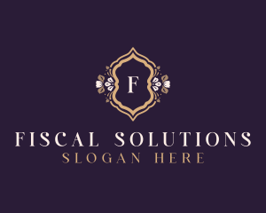 Premium Floral Boutique logo design