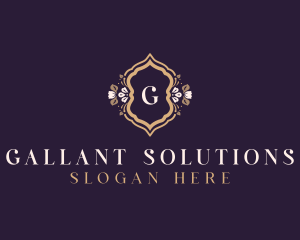 Premium Floral Boutique logo design