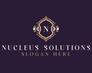 Premium Floral Boutique logo design