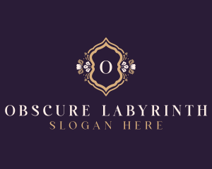 Premium Floral Boutique logo design